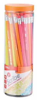 Карандаш чгр. "Deli" U508 с ластиком