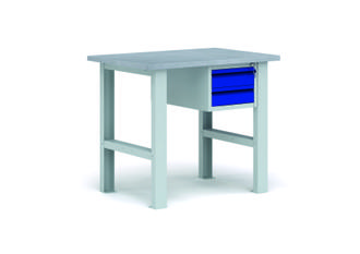 Верстак ВП-Э 685*1000*860 Столешница, две верстачные опоры, один подвесной ящик Т-ВПЭ