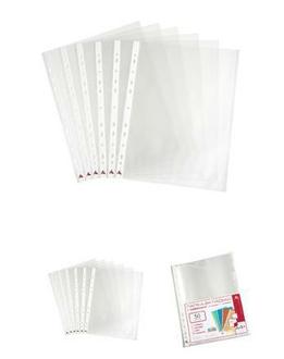 Карман с перфорацией А4 "Brauberg" 50шт/уп 110мкм 229673