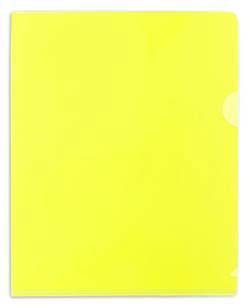 Папка-уголок "Стамм" 0,15мм 30745 желтый
