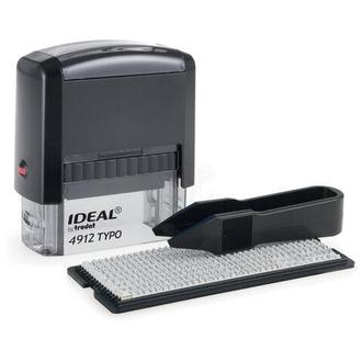 Штамп "Trodat" самонаборный 4 строчн. 4912 (пласт. корпус) IDEAL