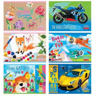 Альбом для рисования 12л. BG 9926 ассорти ФОРМАТ А5