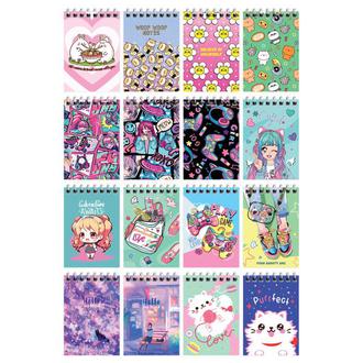 Блокнот 40л. А7 BG гребень Для девочек Б7гр40