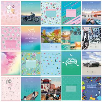 Тетрадь  12л. линия "BG" 8548 Super Mix-20