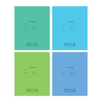 Тетрадь  12л. косая линия "BG" 11759 Отличная