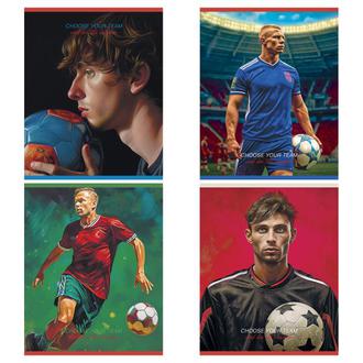 Тетрадь  48л. BG А5 клетка Футбол 12277