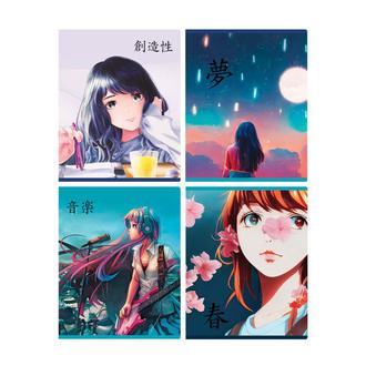 Тетрадь  48л. BG А5 клетка Аниме 12235/12236