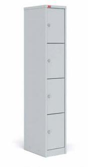 Шкаф металл. ШРМ-14 (400) для хранения сумок 1860*400*500 1 секция, 4 ячейки