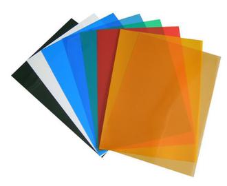 Обложка для переплета А4 пластик прозр. 200мкм красная "Binding"