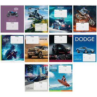 Тетрадь  24л. линия "Спейс" 17901 Микс для мальчиков