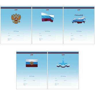 Тетрадь  12л. линия "Хатбер" 12Т5В2 Триколор