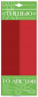 Бумага Тишью Альт 10л. 2-144/05 красный/бордовый