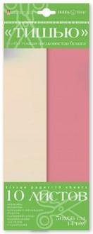 Бумага Тишью Альт 10л. 2-144/07 бежевый/розовый