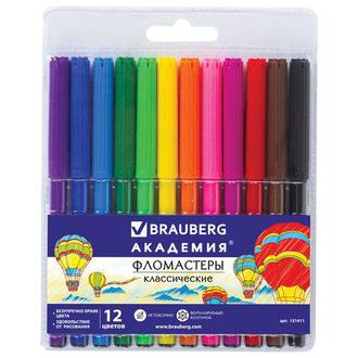 Фломастеры "Brauberg" 12цв. 151411