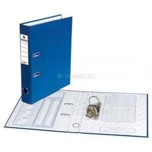 Папка 50мм "Brauberg" ПВХ синий