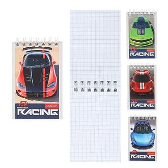 Блокнот 40л. А6 Проф-Пресс гребень Авто