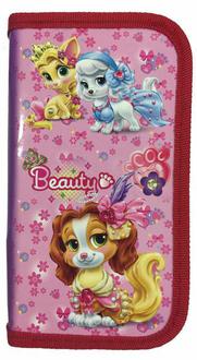 Пенал Проф-Пресс 2 секции Королевские питомцы ПН 0061 190*105