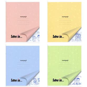 Тетрадь  18л. линия "Action" Love is LI-AN 1804/1