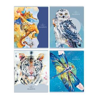 Тетрадь  96л. BG А5 скрепка Мир вокруг 11122