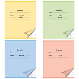 Тетрадь  12л. косая линия частая "Action" Школьная 1201/2М