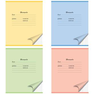 Тетрадь  12л. крупная клетка "Action" Школьная 1201/6М