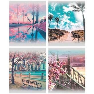 Тетрадь  48л. BG А5 клетка Virtual reality 9608