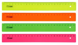 Линейка пластм. 25см "Стамм" ЛН21/22/23/24/25