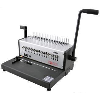 Биндер SD 2011 B21 А4, А5 перфор. 20л. сшивает 500л. пласт. пружина