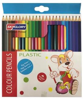 Карандаши "Jovi" 24цв. 734/24 трехгранные пластиковые