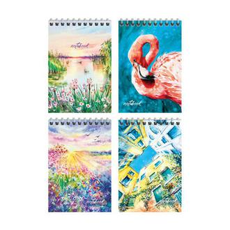 Блокнот 60л. А6 Спейс гребень 41434