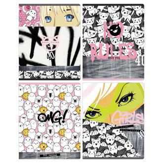 Тетрадь  48л. BG А5 клетка No rules 10162