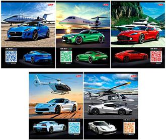 Тетрадь  96л. Хатбер А5 скрепка Авторевю 96Т5В1