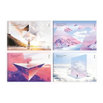 Альбом для рисования 32л. BG гребень 10885 Reflections