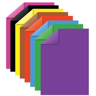 Набор цв. бум. А4 16л. 8цв. Юнландия 129557 односторонняя