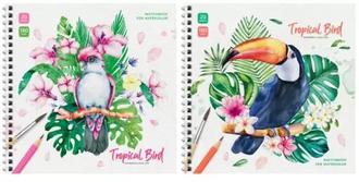 Альбом для эскизов 190*190 20л. скетчбук 180г/м2 38350 гребень