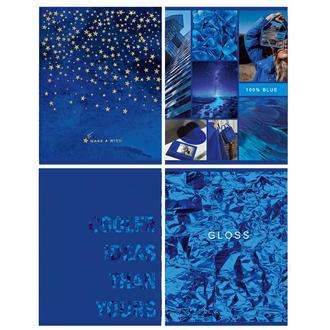 Тетрадь  48л. BG А5 гребень Blue 8436