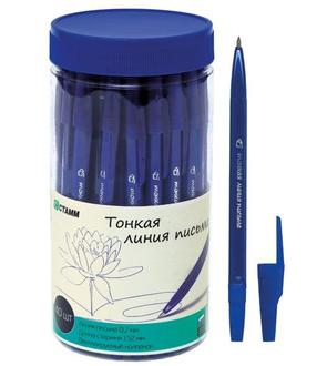 Ручка шар. "Стамм" масл. основа РК20 синий Тонкая линия письма