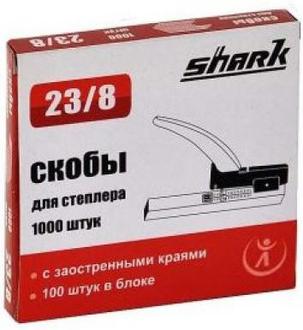 Скобы д/степлера №23/ 8 "Shark"