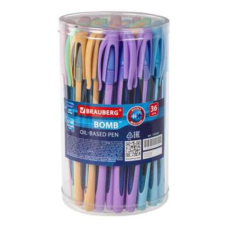 Ручка шар. "Brauberg" масл. основа 143347 0,7мм синяя