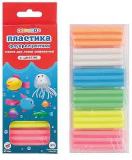 Пластика  6цв. ЗХК 34411085 Цветик 120гр.