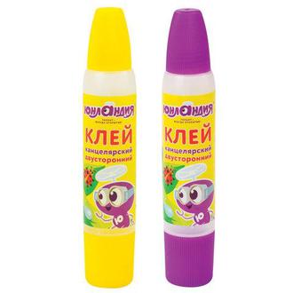 Клей "Юнландия" канцелярский 30мл (2 аппликатора) 227536