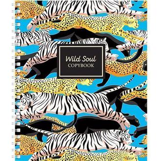 Тетрадь  80л. BG А5 спираль Wild soul 8946