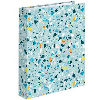 Тетрадь 120л. Brauberg А5 кольца Абстракция 404077