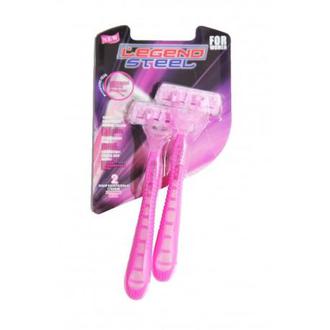 Станок одноразовый Legend steel для женщин 2шт./уп.