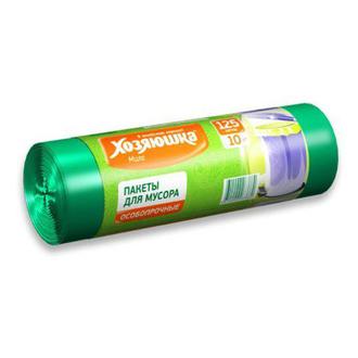 Мешки д/мусора 125л (10шт.) Хозяюшка