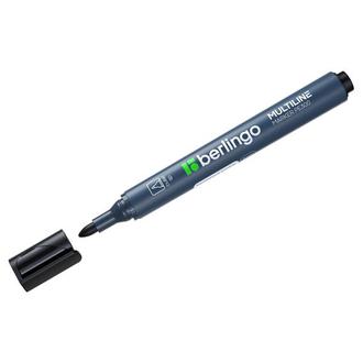 Маркер перм. "Berlingo" 3мм BMc 16201 черный