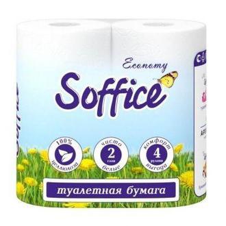Т/бумага Soffice 2-сл. по 4рул. Economy