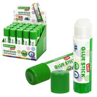 Клей -карандаш 15г "Brauberg" 271710