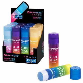 Клей -карандаш 21г BRAUBERG 271247