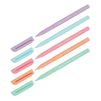 Ручка шар. "Luxor" Liquiwrite 0,7мм 2030 синяя с антибактериальным грипом